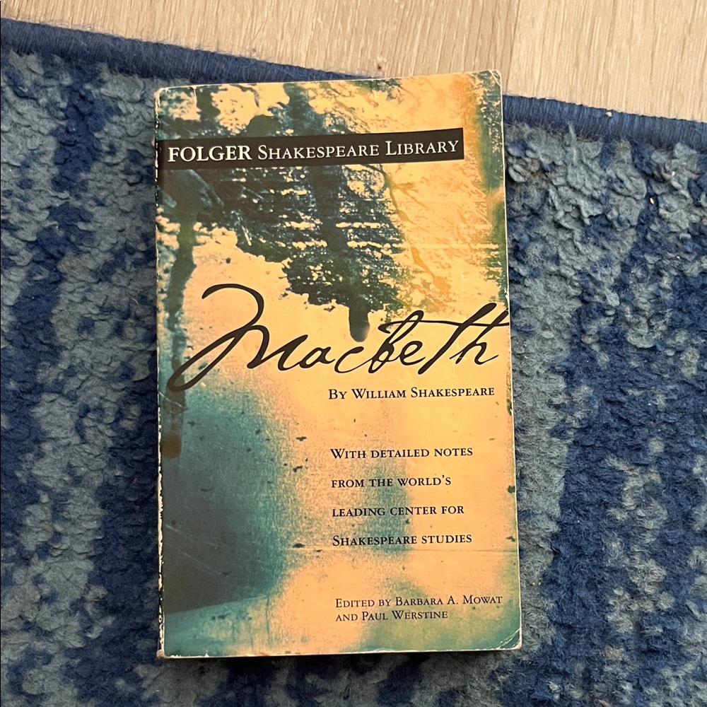 Macbeth by William Shakespeare Folger Edition